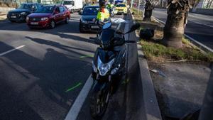 Mor un motorista en un accident a la ronda Litoral de Barcelona