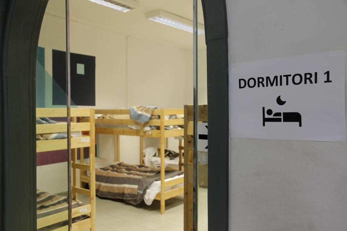 Una imatge d'arxiu d'una de les habitacions habilitades pel Pla de Fred a l'antiga UNED.