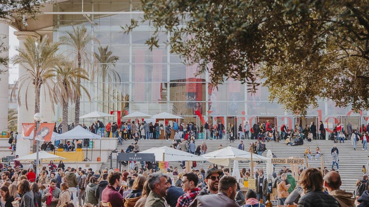 Mercado gastronómico Barcelona