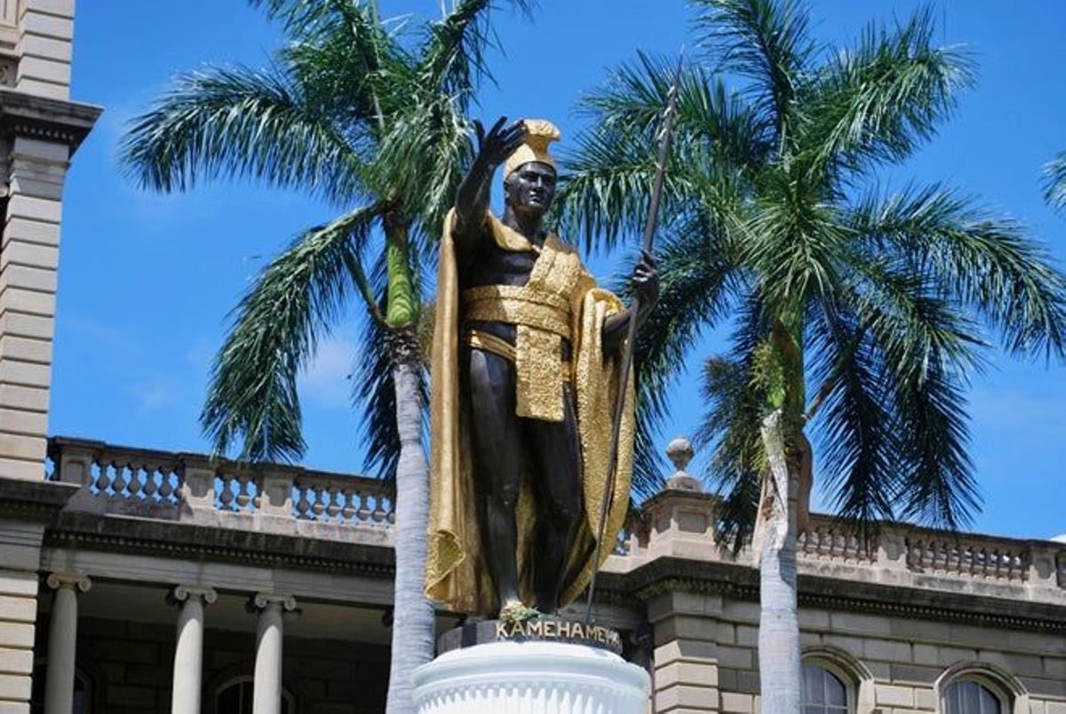 Estatua del Rey Kamehameha