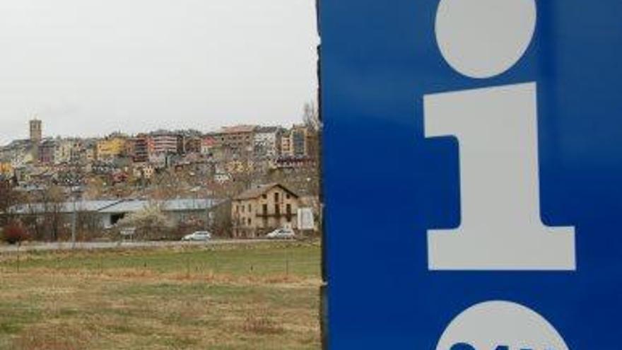 L&#039;oficina de turisme del Patronat Comarcal, a l&#039;entrada de Puigcerdà