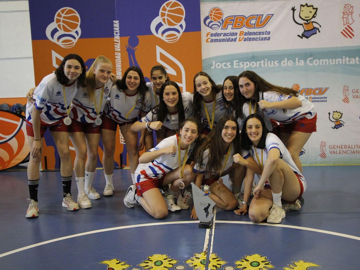 CB San Blas Alicante, subcampeon femenino.