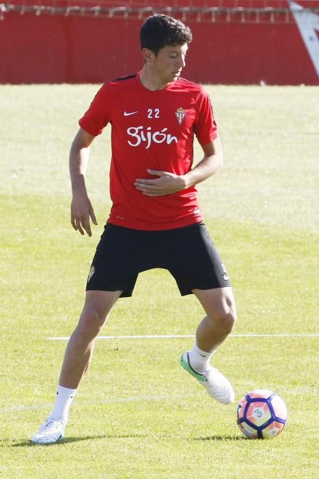 Entrenamiento del Sporting