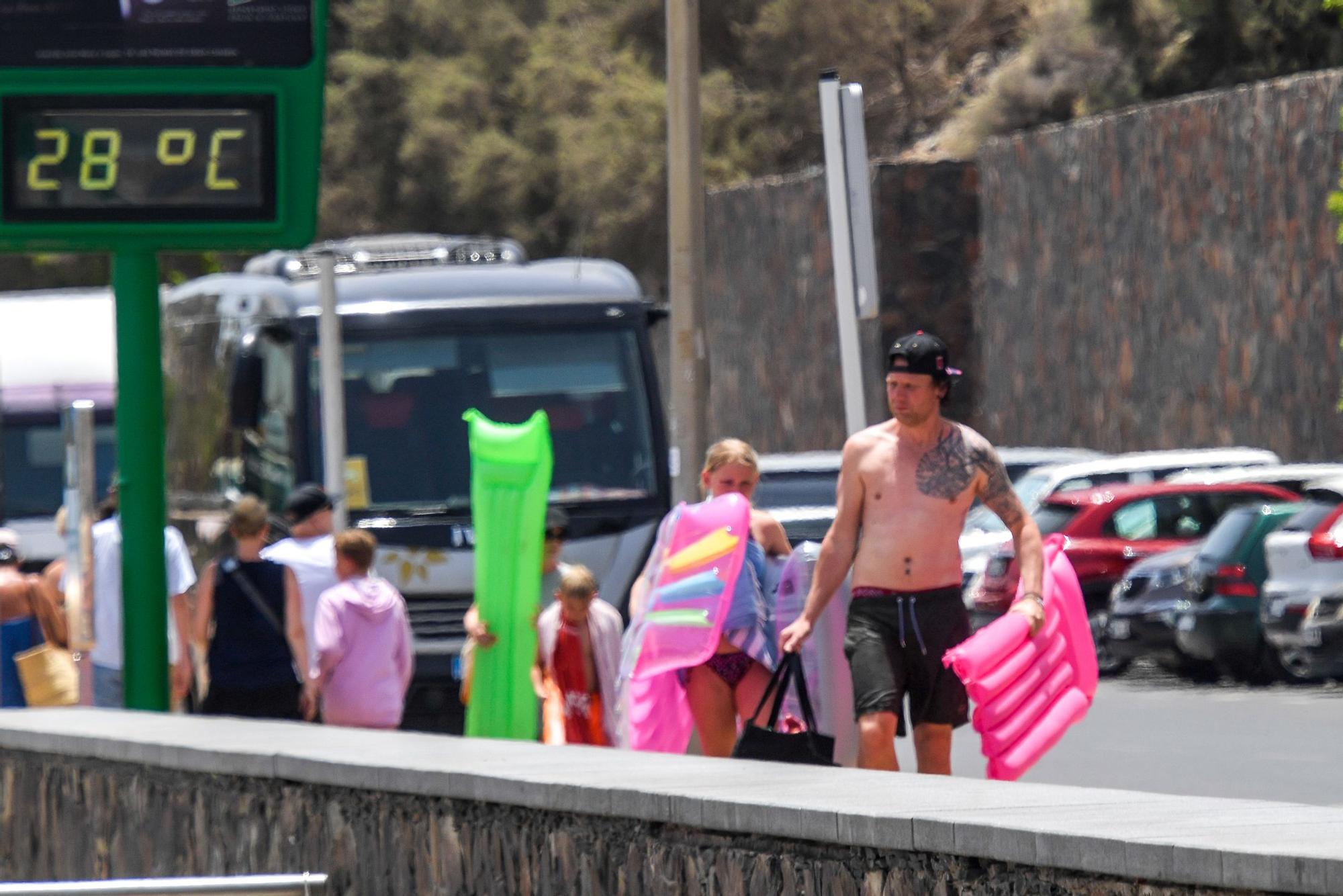 Ola de calor en Gran Canaria (16/07/2021)