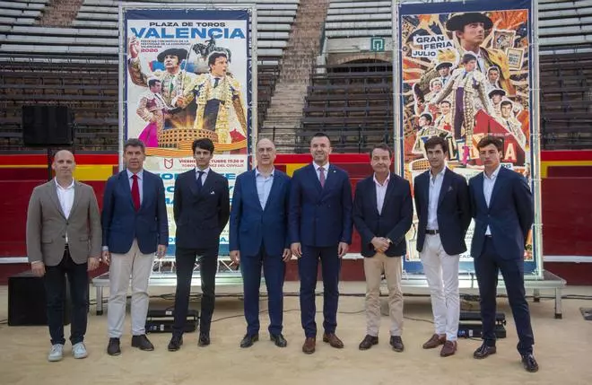 Así ha sido la presentación de los carteles taurinos de la Feria de Julio en València