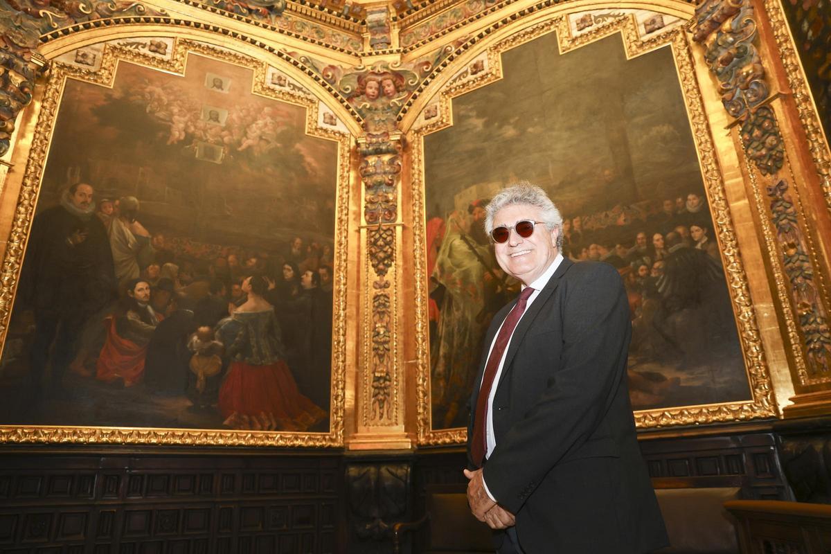 Eleuterio Llorca, caballero custodio de la Santa Faz.