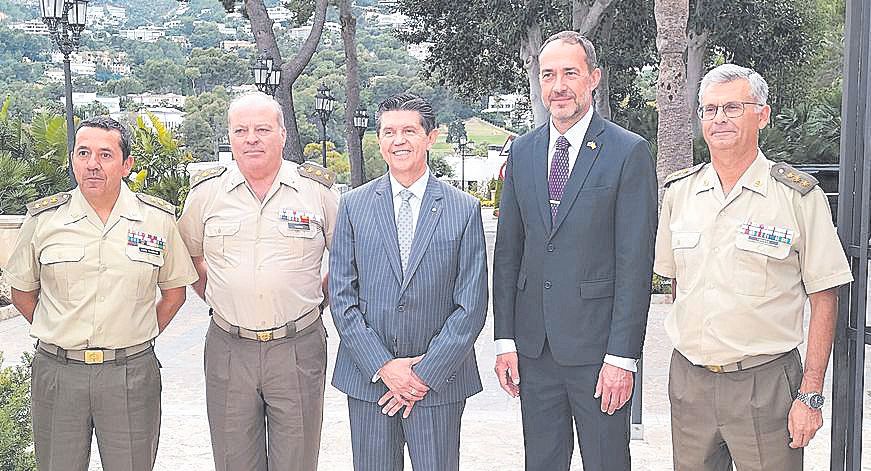 Leonidas Garcías del Castillo, Jesús Quiroga, Rafael Arismendi, Dalibor Ciak y Juan Torres.