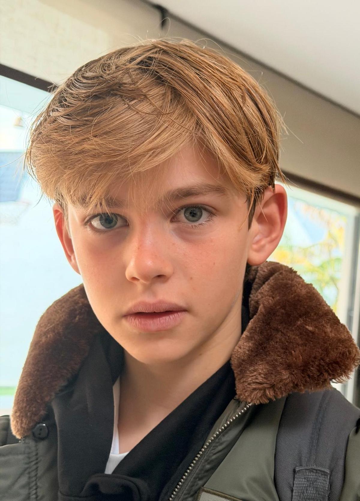 El joven actor Alonso Chicharro es otro de los protagonistas de la historia.