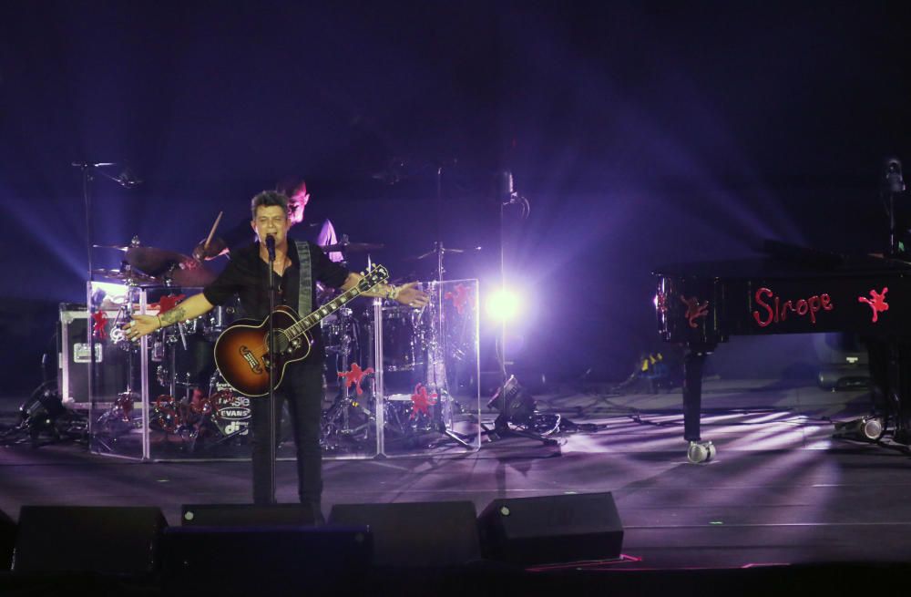 Concierto de Alejandro Sanz en Málaga