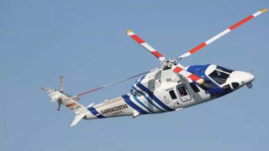Galicia envía el helicóptero &#039;Pesca 1&#039; a la zona arrasada por la dana