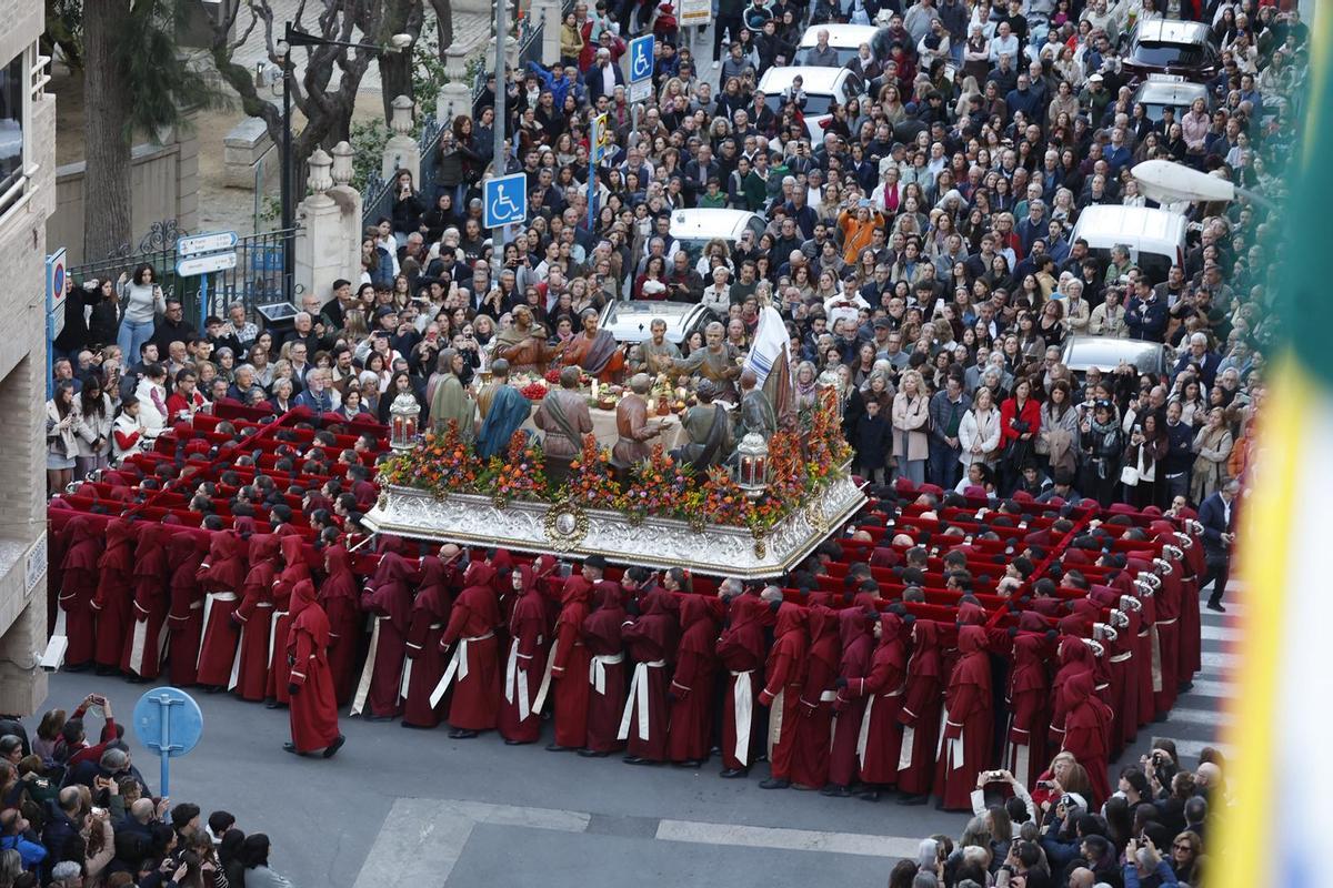 Semana Santa en Alicante 2026: Procesión de la Hermandad de la Santa Cena en el Jueves Santo