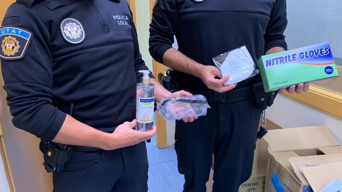 CEMPOL amplía el material de protección para las policías locales de la Vega Baja