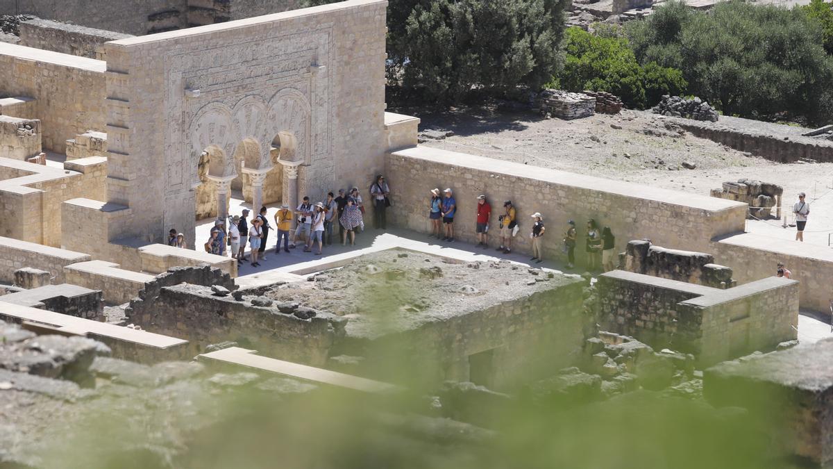 Un rincón de la ciudad palatina de Medina Azahara.