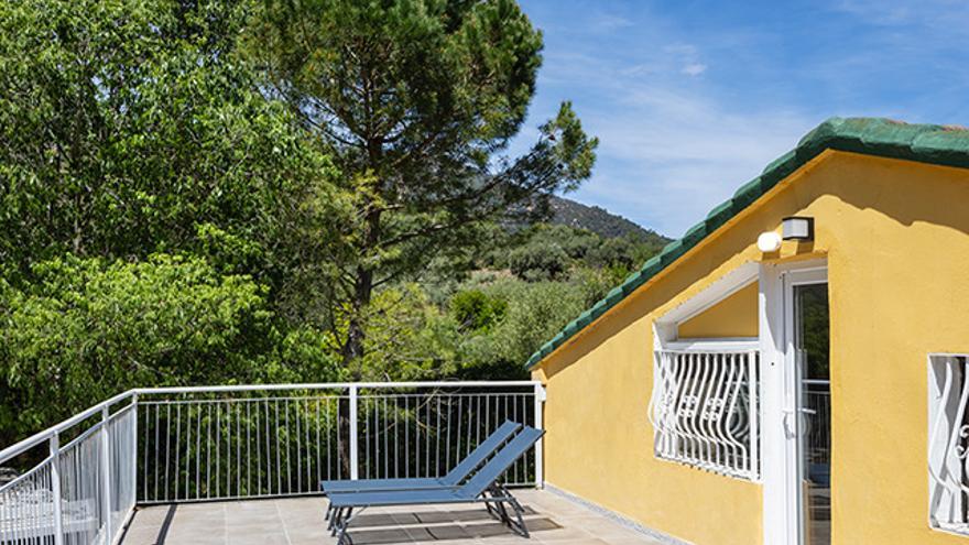 Otra imagen de la casa retiro dedicada a la espiritualidad en la Serra d&#039;Espadà.