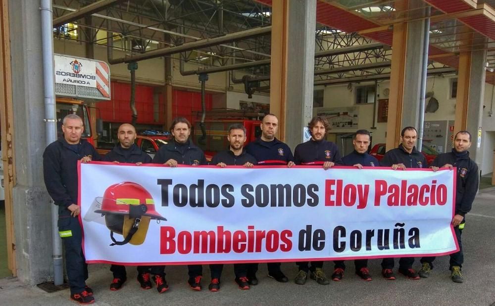 Manifestaciones de bomberos por toda España