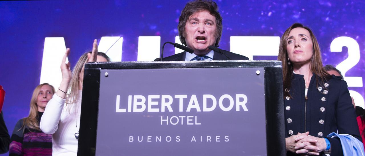 Negativa reacción en los mercados por el sorpresivo triunfo de Javier Milei en la primaria argentina