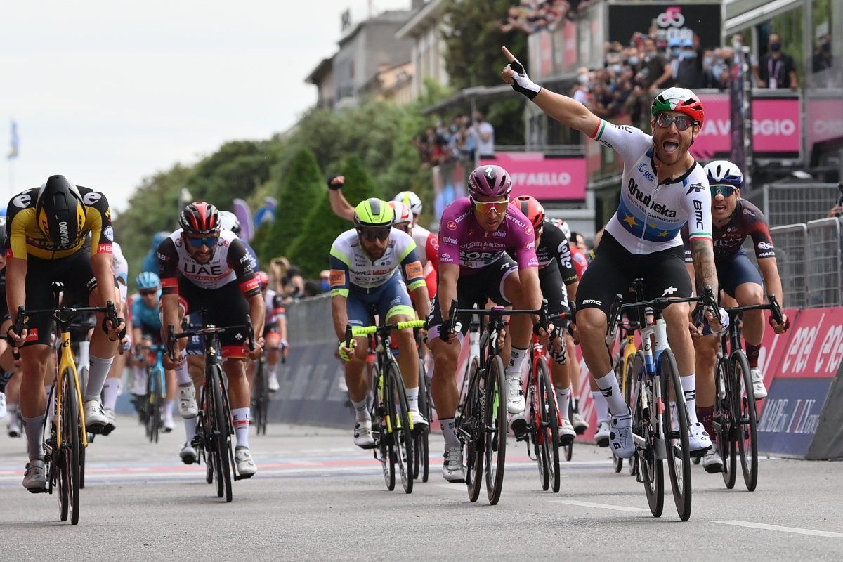 Victoria de Nizzolo en el Giro