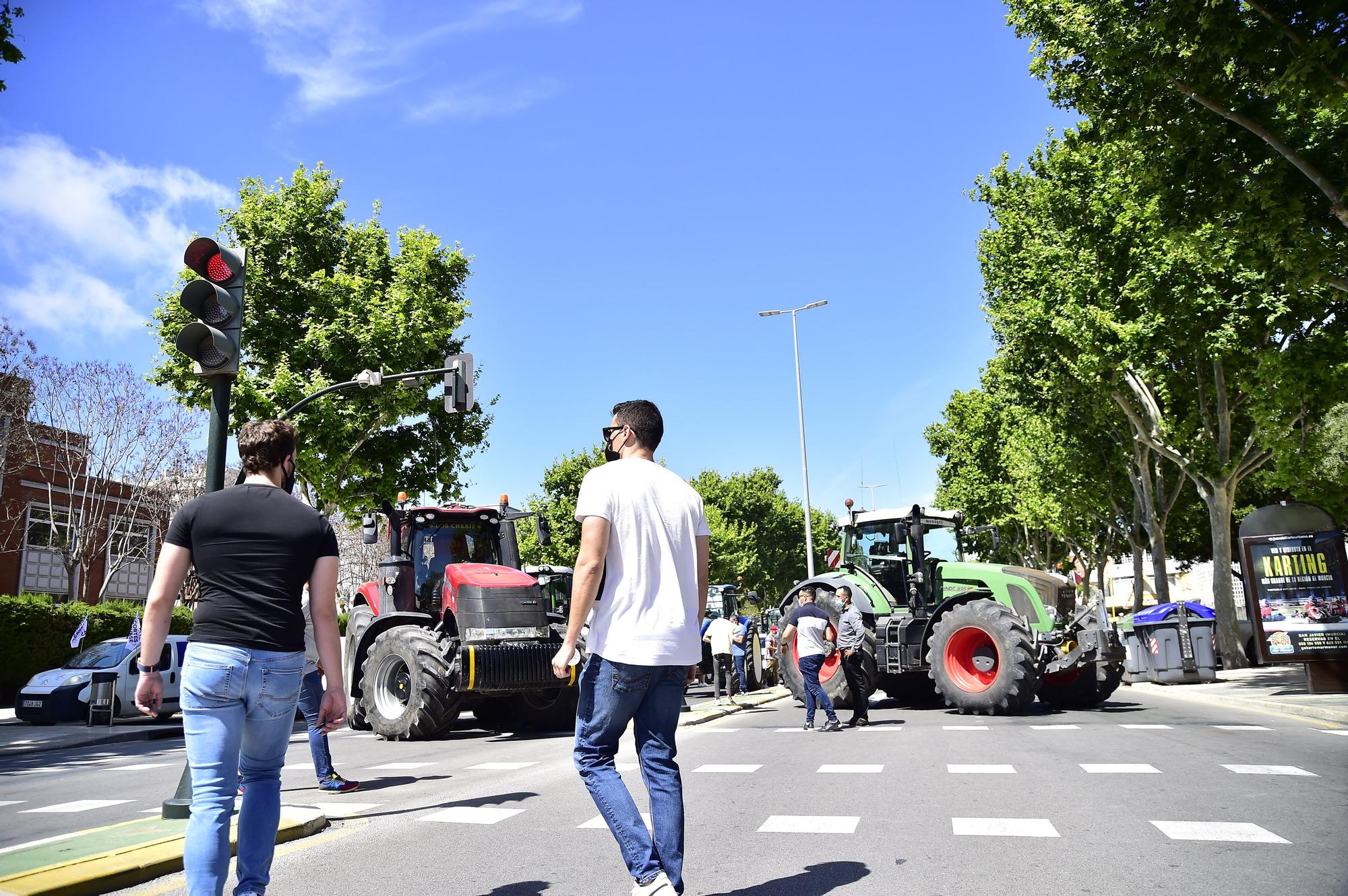 Protesta en defensa del Trasvase en Cartagena