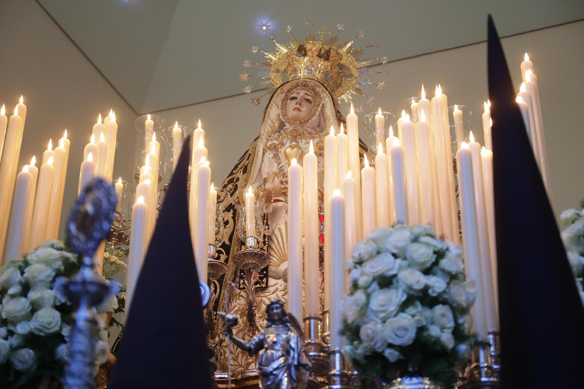 Los cordobeses abarrotan Capuchinos para arropar a Los Dolores