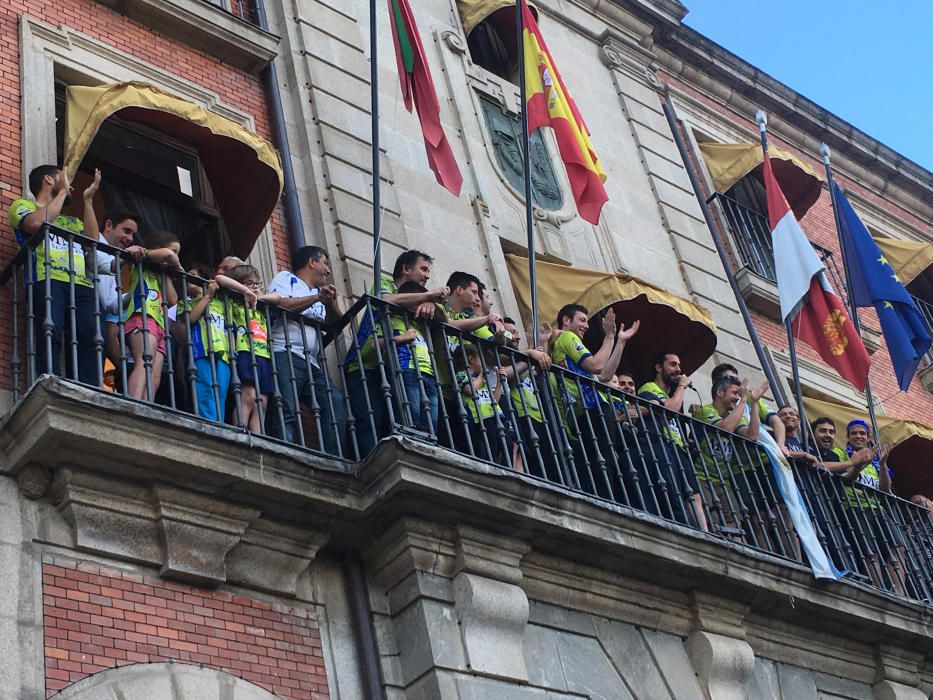 Zamora celebra el ascenso del MMT Seguros