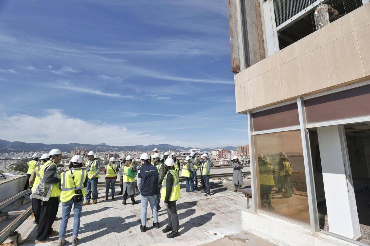 El edificio de Gesa por dentro