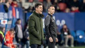 Alessio Lisci, durante el partido ante el Levante