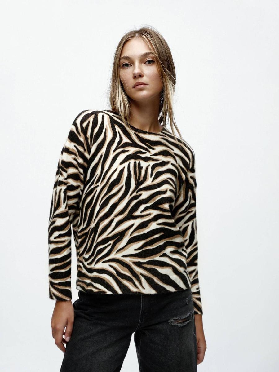 Jersey con estampado ‘animal print’