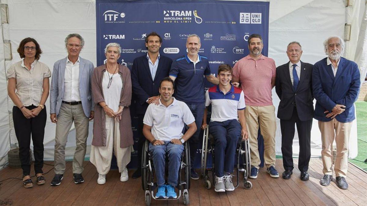 Presentación de la 3ª edición del TRAM Barcelona Open