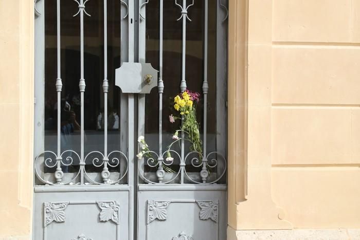 Día de Todos los Santos en el cementerio de Lorca