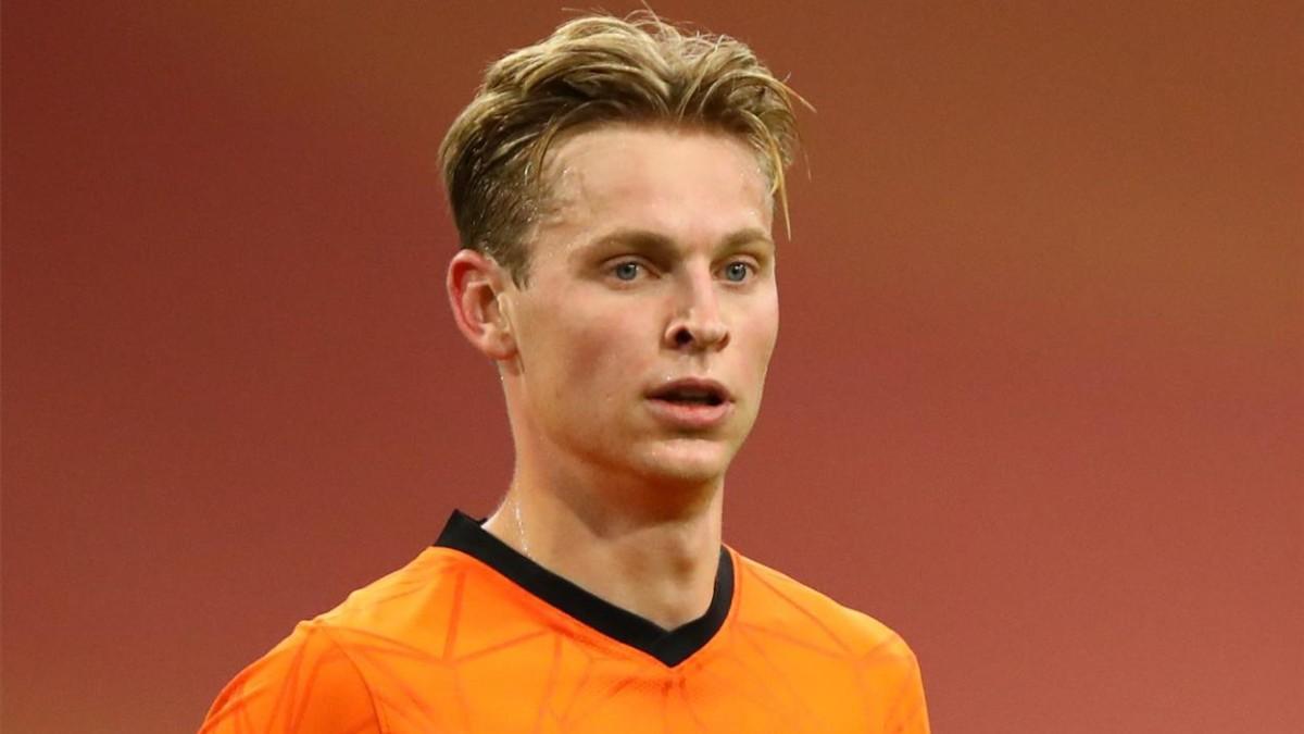 De Jong con la selección neerlandesa