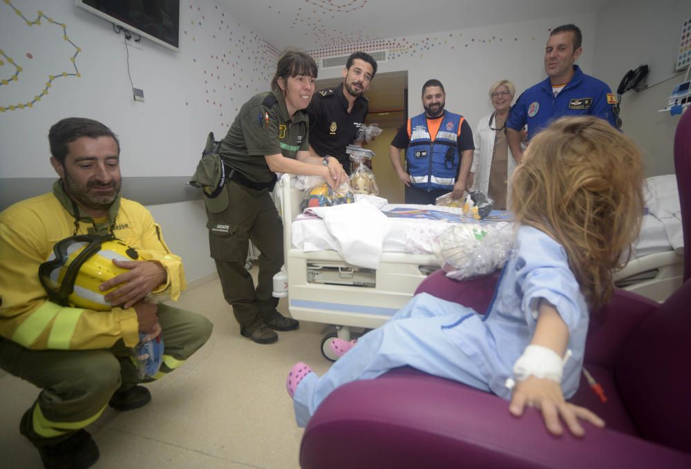 Sonrisas para los niños ingresados en el hospital