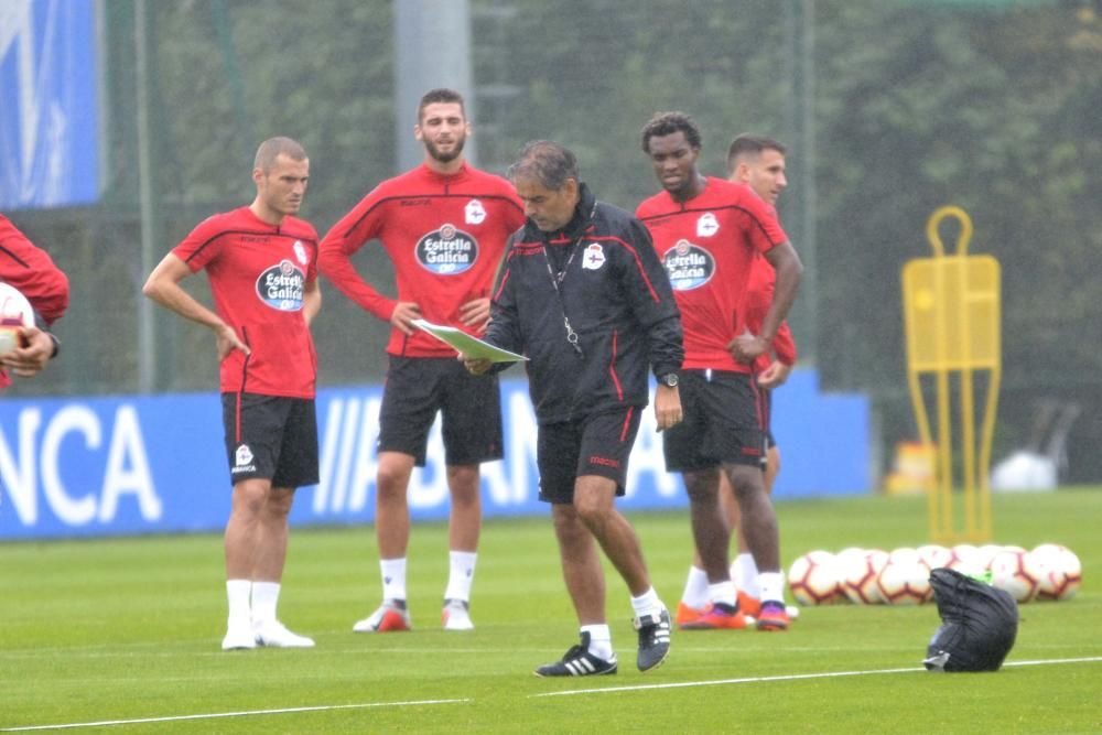 El Dépor prepara el partido contra el Granada