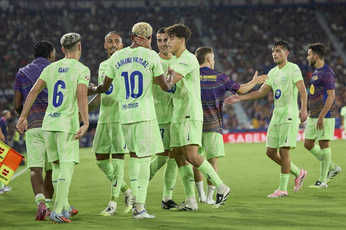 La cantera, con Cubarsí, Lamine y Gavi, entre otros, son clave en el proyecto de Flick