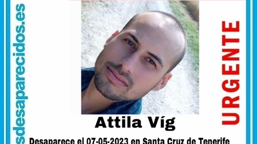 Localizado Attila, el joven desaparecido en Tenerife