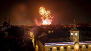 Alcalá pone el broche de oro a sus Ferias con un impresionante castillo de fuegos artificiales