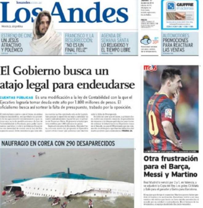 Así ve la prensa la derrota del Barça en la Copa