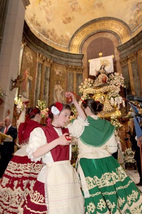 Ofrenda floral a la Virgen de la Caridad de Cartagena