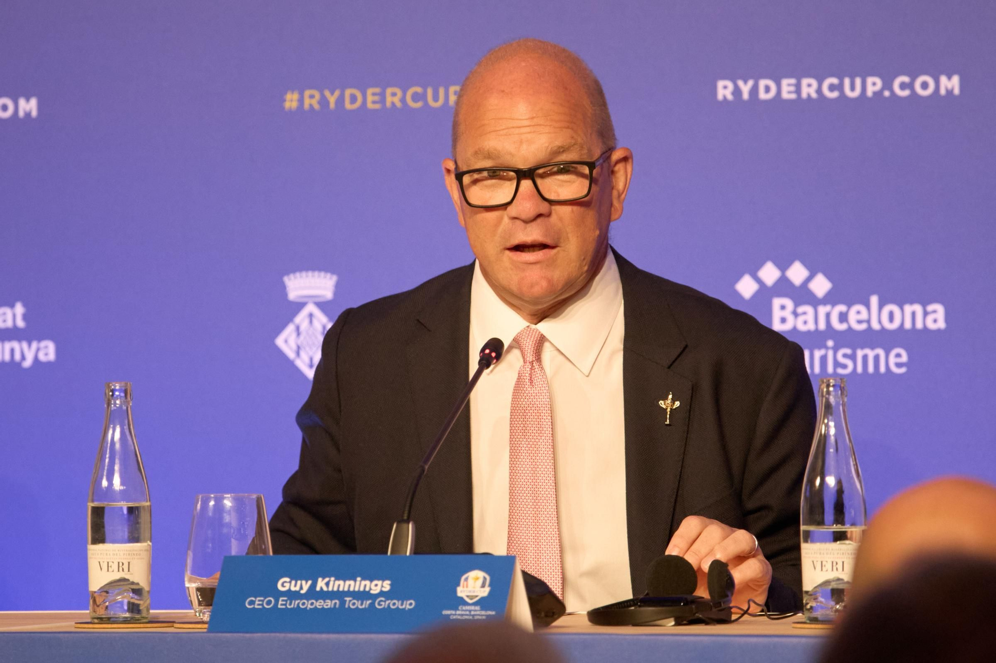 Les imatges de la presentació de la Ryder Cup 2031 a l'Hotel Camiral