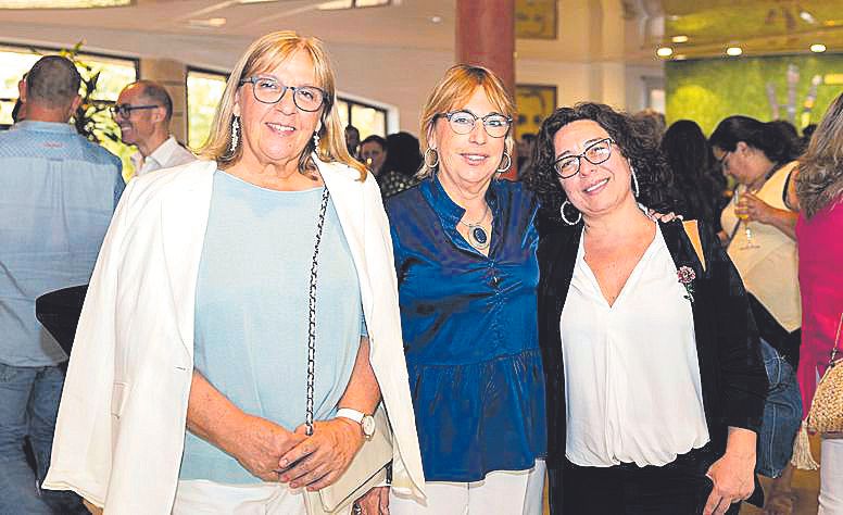 Brígida Mora, Xisca Serra y Cristina Moreno.