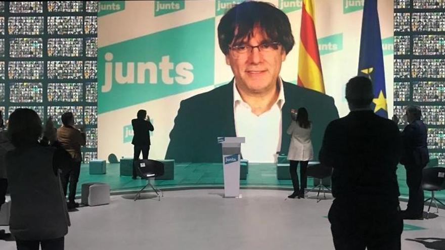 Una imagen del expresidente de la Generalitat Carles Puigdemont.