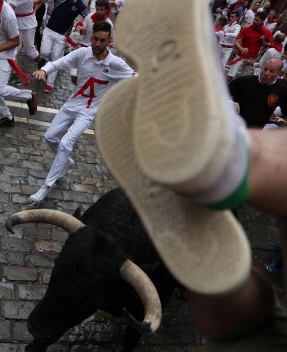 Primer encierro dels Sanfermines 2018