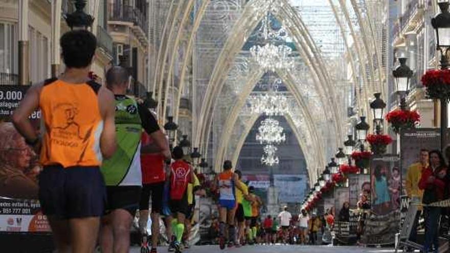 De maratón por el centro de Málaga