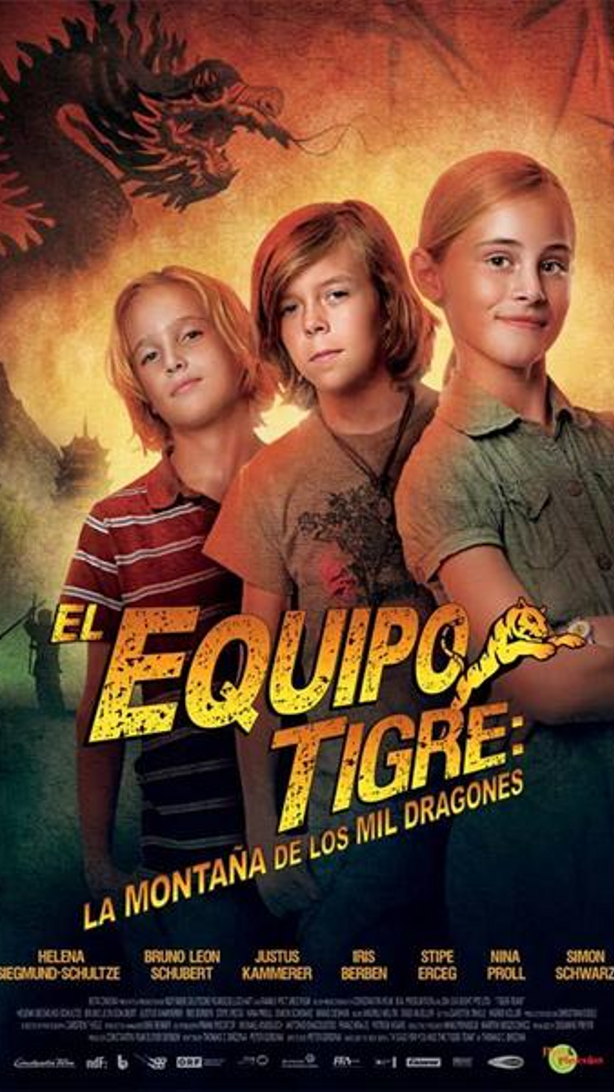 El equipo tigre: la montaña de los mil dragones