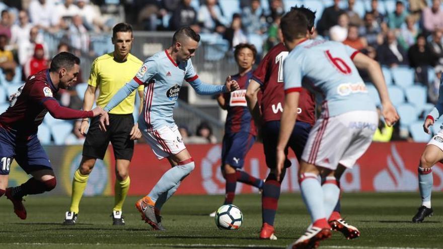 El Celta se impone al Eibar y se acerca a Europa