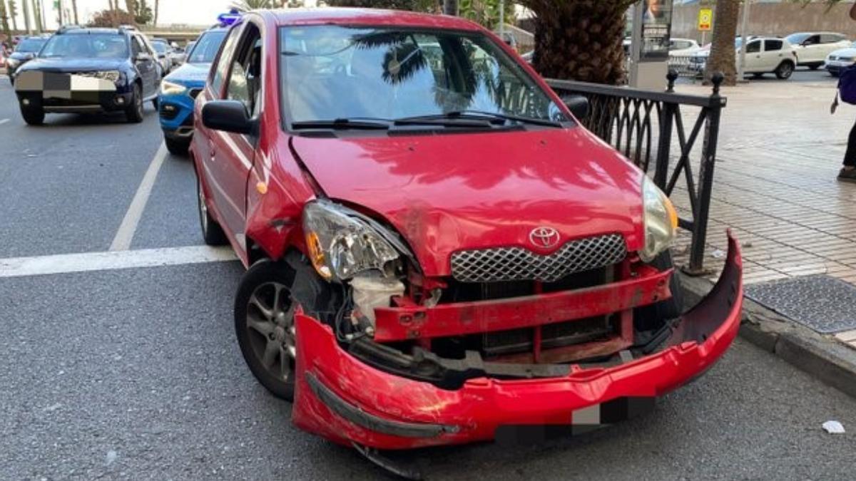 Accidente en Las Palmas de Gran Canaria (25/11/25)