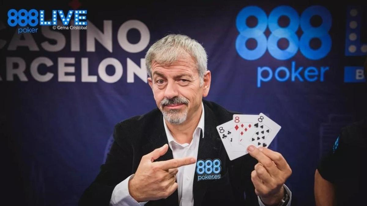 Carlos Sobera en una publicidad de 888.