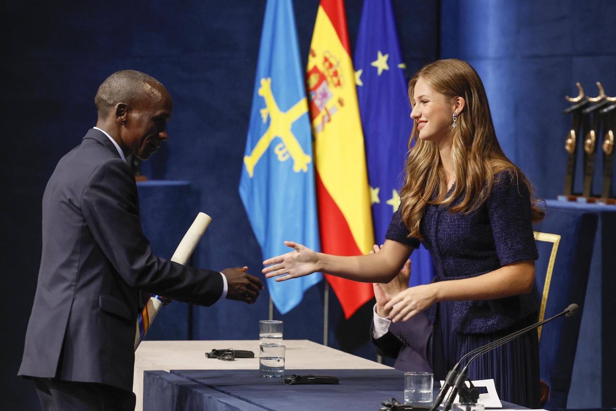 Eliud Kipchoge recibe el Premio Princesa de Asturias de los Deportes 2023