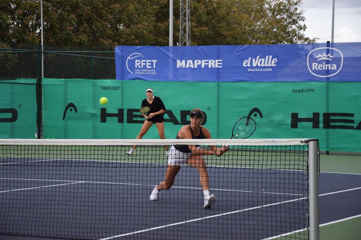 Semifinal de dobles en Villena