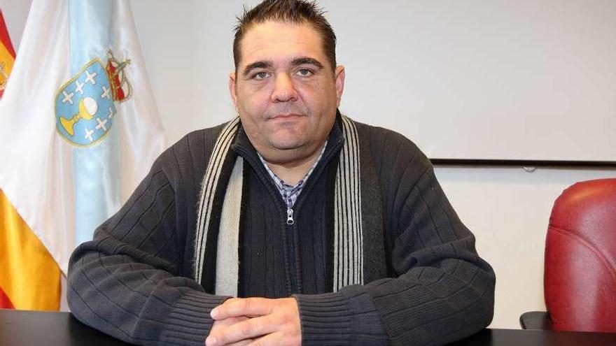José Manuel Zubiela, presidente del Verín. // Iñaki Osorio