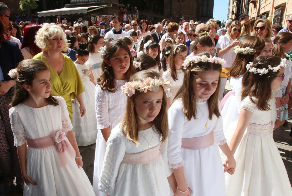 Procesión del Corpus en Málaga de 2018